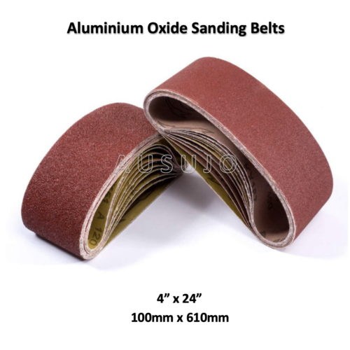 100mm X 610mm Sanding Belt 40 – 400 Grit Heavy Duty Cloth Backed