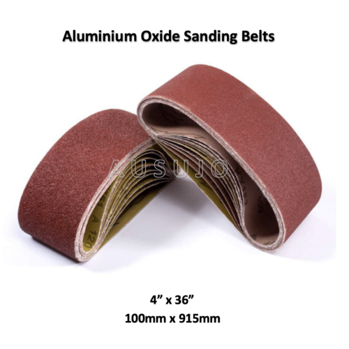 100mm X 915mm Sanding Belt 40 – 800 Grit Heavy Duty Cloth Backed