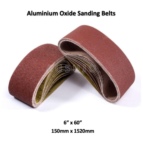 150mm X 1520mm Sanding Belt 40 – 240 Grit Heavy Duty Cloth Backed