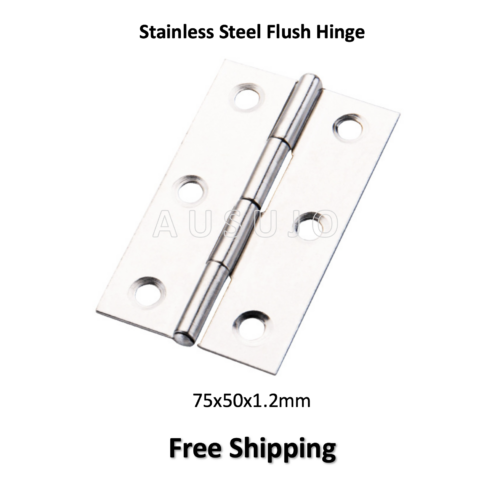 Free Shipping: Stainless Steel 75mm Door Hinge