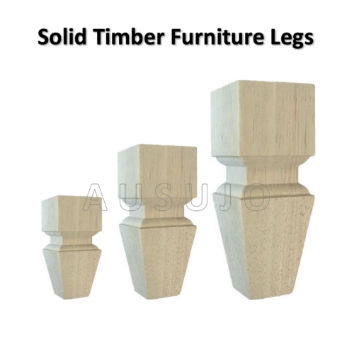 100mm 150mm 180mm Wooden Square Tapered Furniture Leg