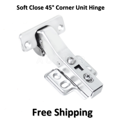 Free Shipping : Soft Close 45º Kitchen Corner Cabinet Door Hinge