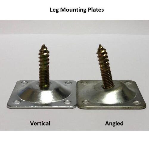 Furniture Leg Mounting Plate