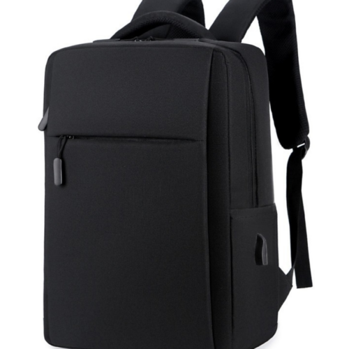 Black Personalised Embroidered Multi-Purpose Backpack Bag