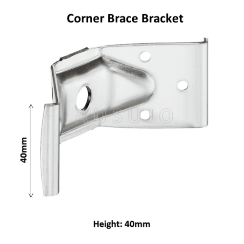 40mm Table Leg Corner Brace Bracket