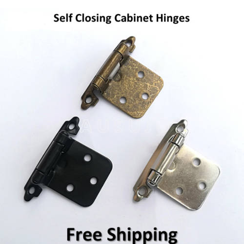 Free Shipping: Self Closing Antique Vintage Style Cabinet Door Hinges