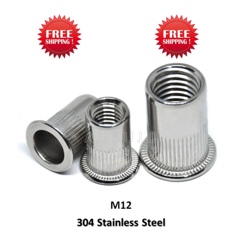 M12 304 Stainless Steel Rivet Nut