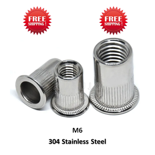 M6 304 Stainless Steel Rivet Nut