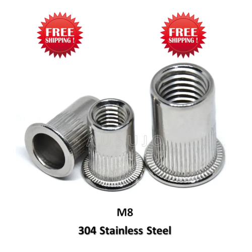 M8 304 Stainless Steel Rivet Nut